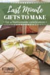 several gifts wrapped with recycled paper