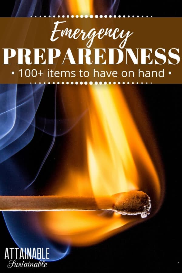 Top 100 Emergency Supplies to Stockpile for Survival