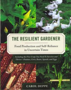 the resilient gardener - self sufficient living book cover
