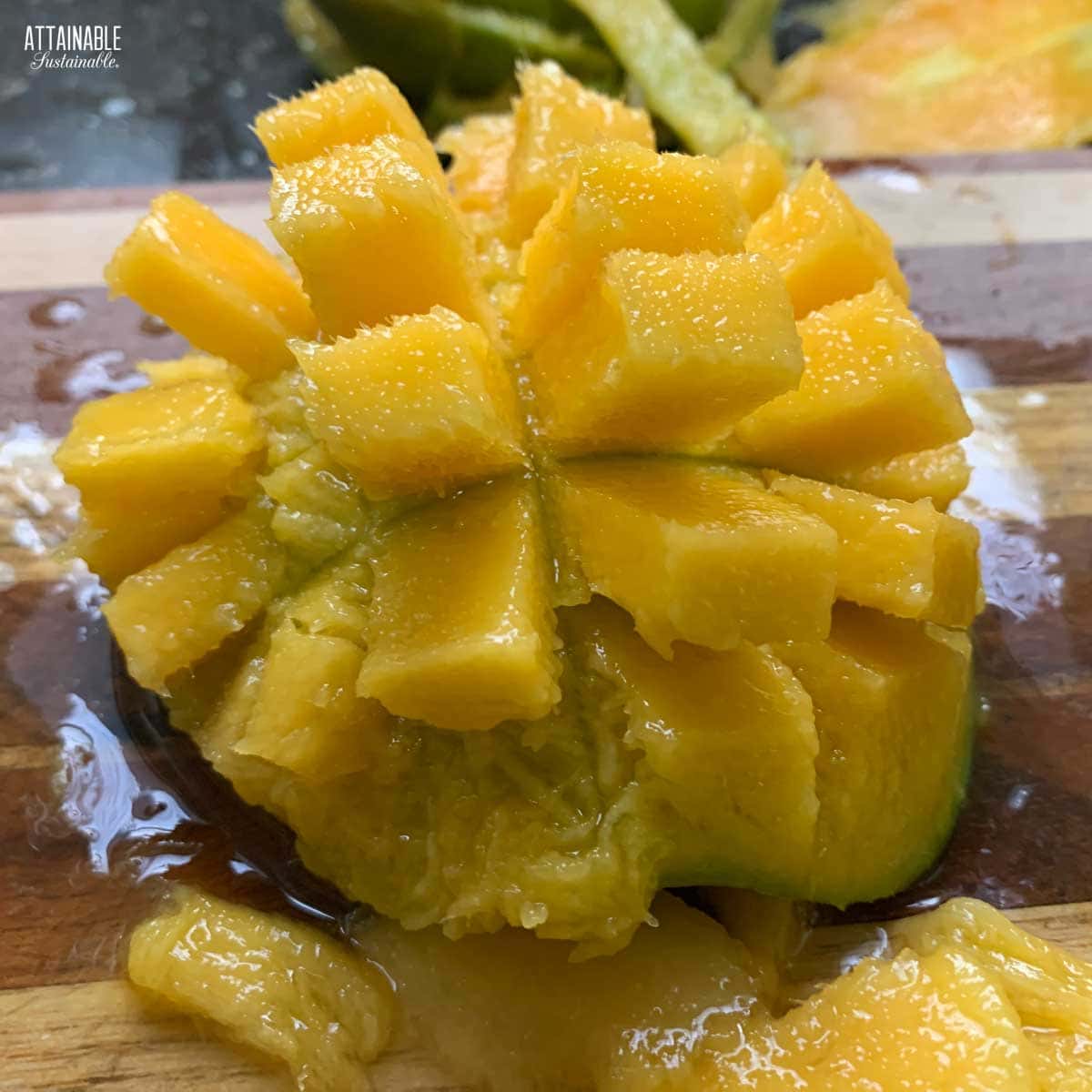 mango ready to eat.