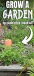 garden with terra cotta pots in it