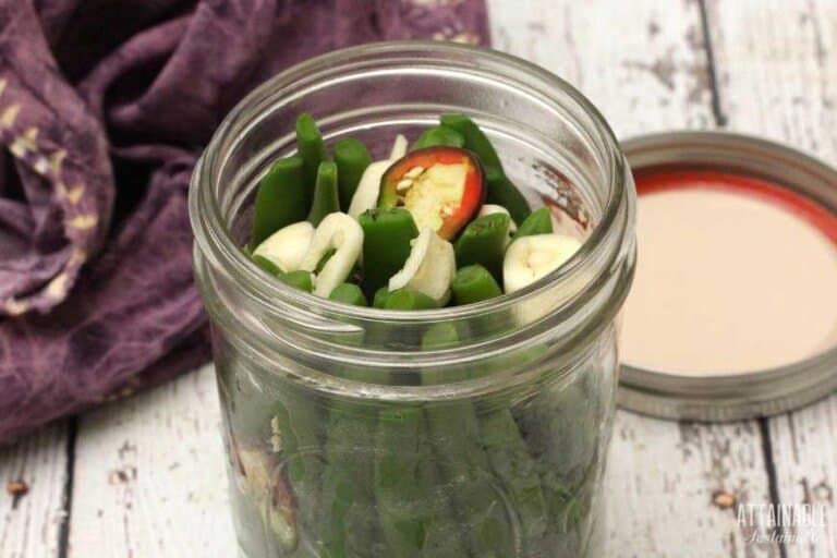 Refrigerator Dilly Bean Recipe Attainable Sustainable®