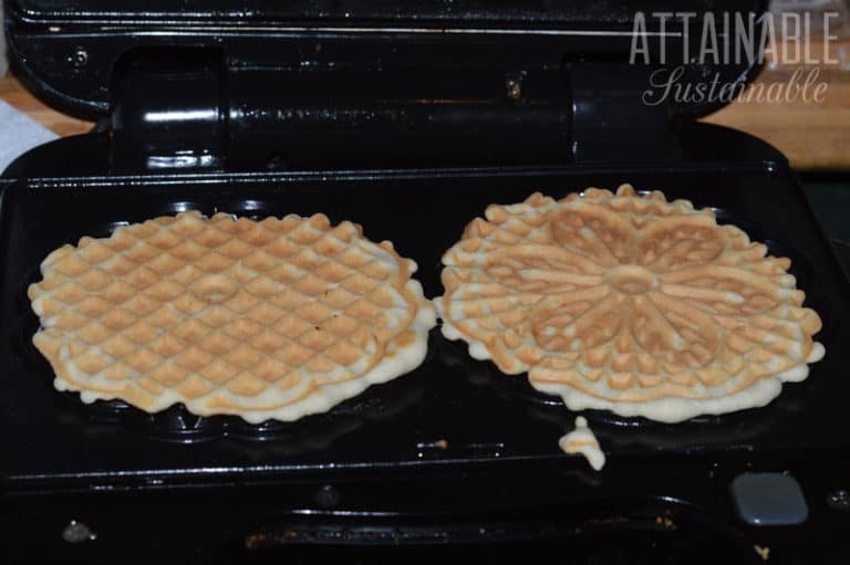 Savory Pizzelle Recipe DIY Lemon and Dill Crackers to Make at Home