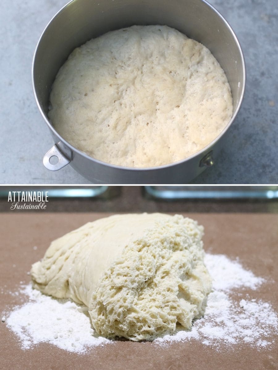 muffin dough ready for baking.