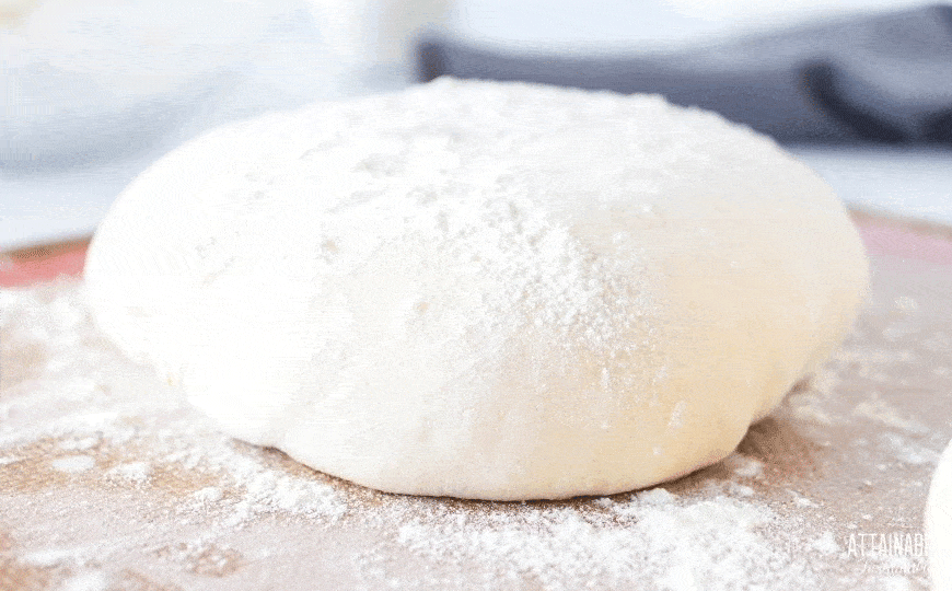 uncooked bread dough
