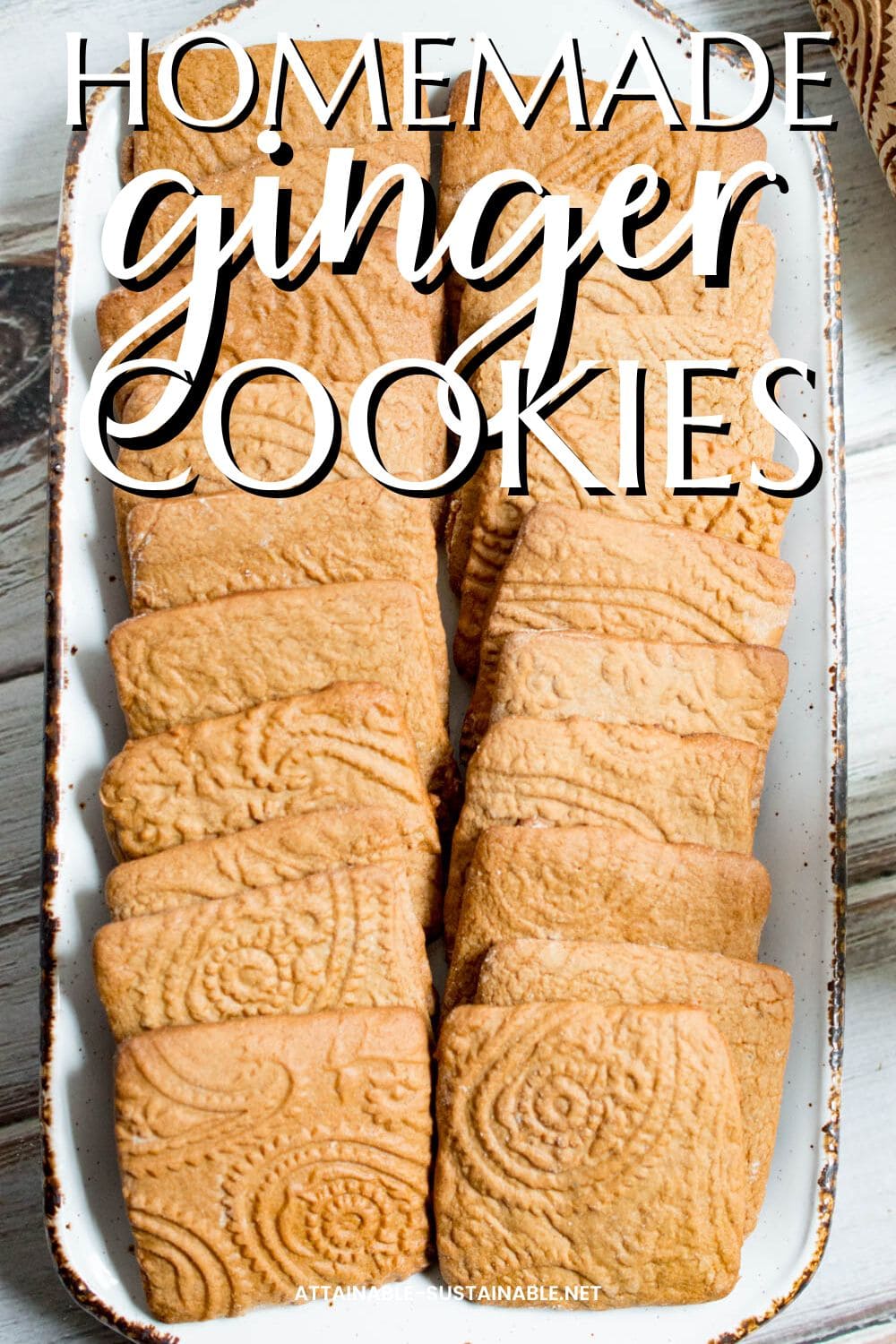 Fresh Ginger Cookies for Sweet Snacking