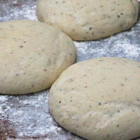 dough balls rising