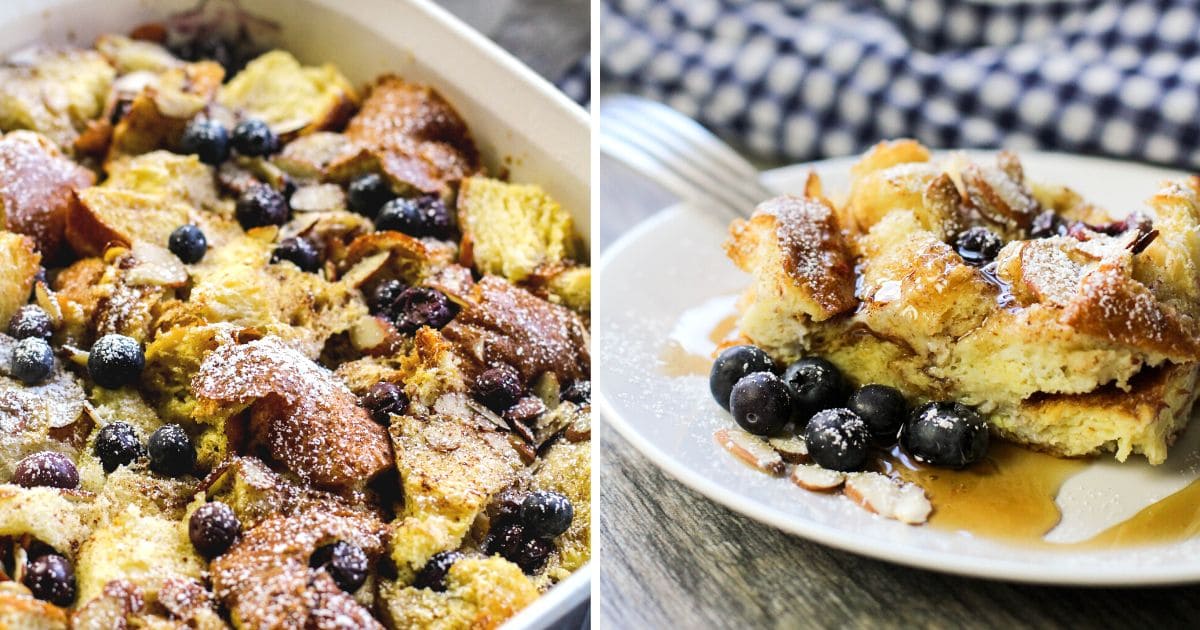 This Easy Blueberry French Toast Casserole is Nice Enough for Company