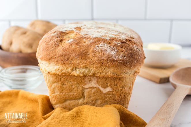 loaf of potato bread