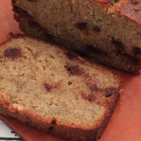 Gluten Free Chocolate Chip Banana Bread