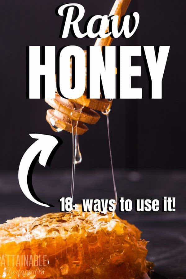 honey dipper and honeycomb
