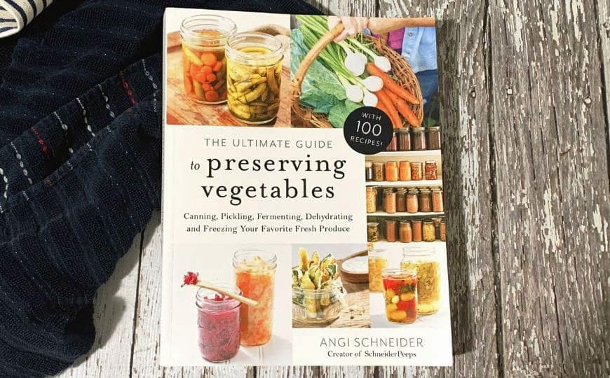 book cover: Preserving vegetables