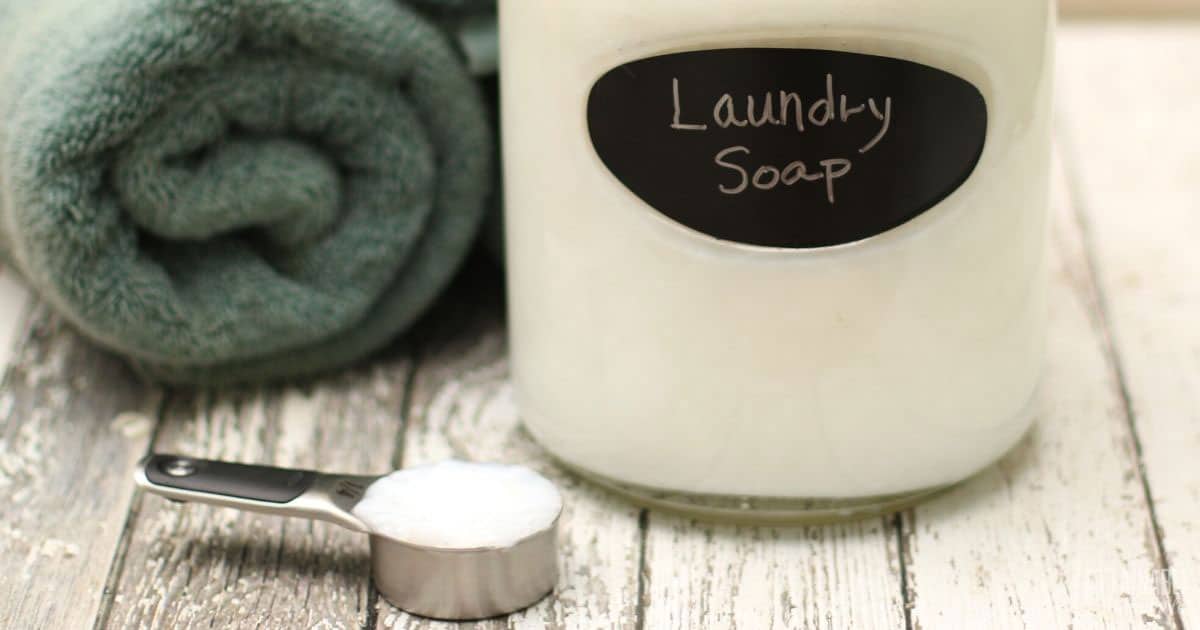 Homemade Laundry Soap Recipe for NonToxic Cleaning