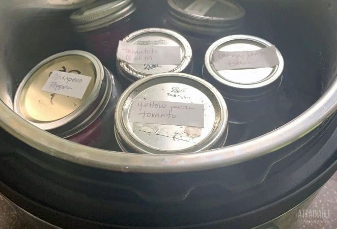 jars in an instant pot