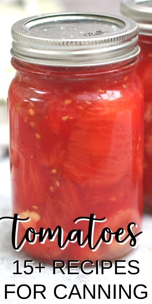 jar of canned tomatoes