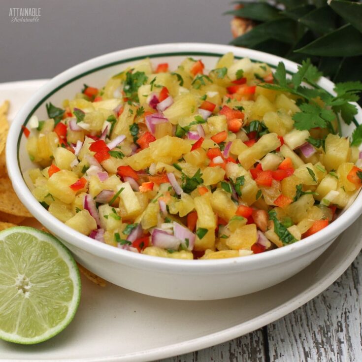 Add Whey to your Fermented Pineapple Salsa