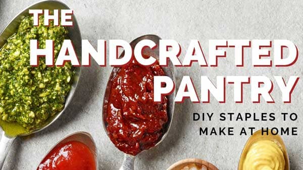cropped cover of handcrafted pantry ebook.
