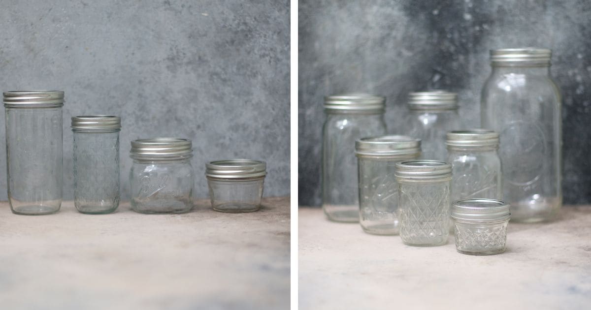 Guide to Mason Canning Jars Sizes and Uses Attainable Sustainable®