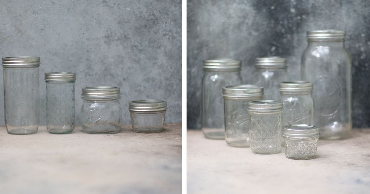 Guide to Mason Canning Jars: Sizes and Uses - Attainable Sustainable®