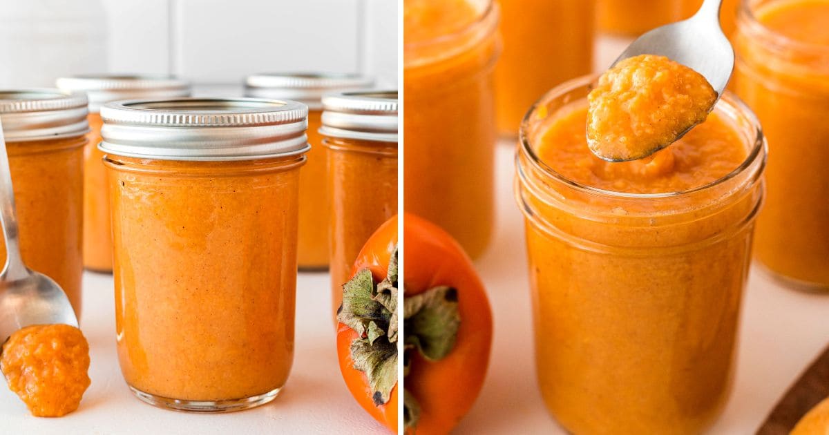 Old Fashioned Persimmon Jam