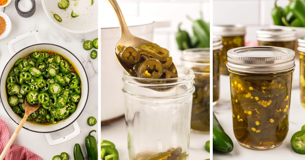 Candied Jalapenos (Water Bath Canning Recipe)