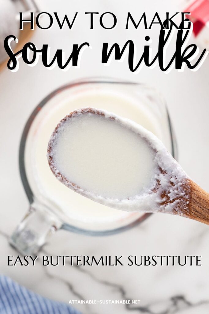 How to Make Sour Milk With Lemon Juice Buttermilk Substitute